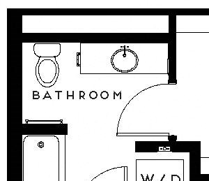 B10 1 Bed 1 Bath Floor Plan B10 1 Bed 1 Bath Floor Plan at The Maven on Broadway, Rochester, MN